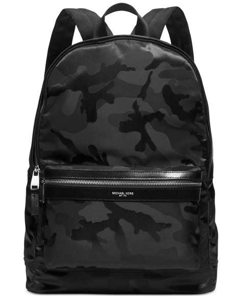 nordstroms black michael kors backpack|Michael Kors black camo backpack.